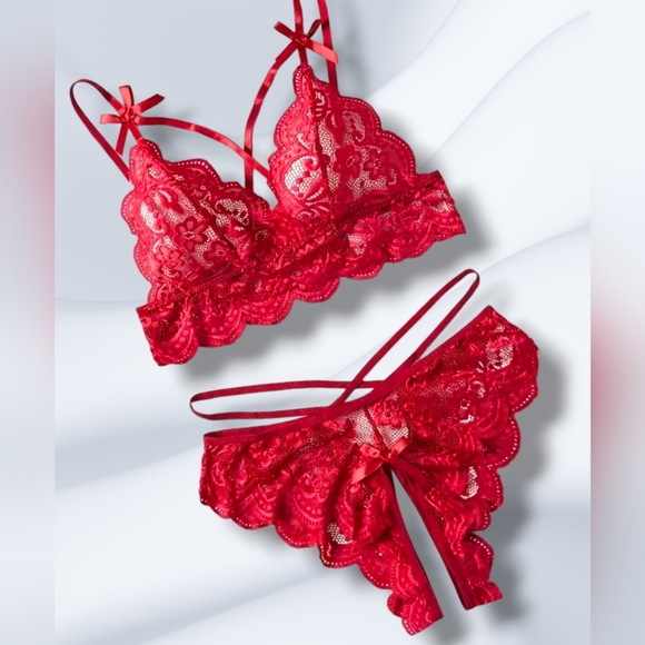 Intimates Sleepwear Nwt I See Red Sexy Lingerie Set Poshmark